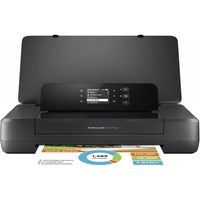 HP Officejet 200 Mobildrucker - Drucker - Farbe - Tintenstrahl - A4 / Legal - 1200 x 1200 dpi - bis zu 10 Seiten / min. (Schwarzweiß) / bis zu 7 S./Min. (Farbe) - Kapazität: 50 Blatt - USB 2.0, Wi-Fi