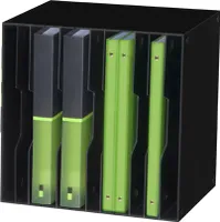 CEP Sortierbox CubiCep 12 Fächer schwarz