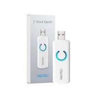 Aeotec Z-Stick Gen5+ - USB kľúč so Z-Wave na budovanie inteligentných systémov domácej automatizácie s kompatibilným softvérom pre domácu automatizáciu