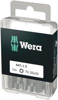 Wera 867/1 DIY TORX® Bits 10 x TX 30x25; 05072411001