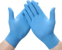 Einweg-Untersuchungshandschuhe aus Nitril, blau, Dicke 4g - 100 Stück, Größe. M RUKNIT_H2OCOOL_M