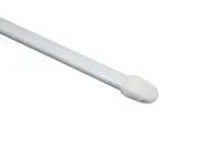 Gardinia Vitragestange flach weiß, Ø 11 mm, ausziehbar 80-120 cm