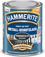 Hammerite Metallschutzlack Hammerschlag, Schwarz, 750 ml