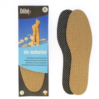 DEBE Deo leatherfeel - Einlegesohle aus Lederfasern und Aktivkohle - 40
