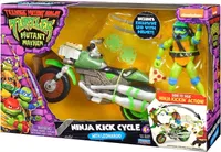 Boti Teenage Mutant Ninja Turtles Ninja Kick Cycle Motor mit Leonardo