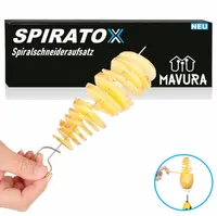 SPIRATOX Kartoffel Spiralschneider Kartoffelschneider Spiralkartoffel Chips