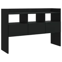vidaXL Kredens czarny 105x30x70 cm materiał drewnopochodny
