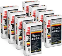 IsolBau Bodenausgleichsmasse 2-20mm Isolbau Ausgleichsmasse 200kg Selbstnivellierende