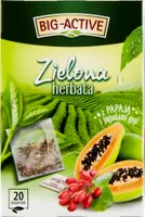 Big-Active Grüner Tee mit Papaya und Goji-Beeren 34 G (20 X 1,7 G)