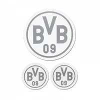 BVB 89140430 - BVB-Auto-Aufkleber silber