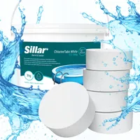 Sillar Chlortabletten 1x200g – Multifunktionale Pooltabletten für Desinfektion Algenverhütung Flockung Kalkvermeidung & Chlorstabilisierung - weiße 3kg Sillar Chlortabletten 1x200g – Multifunktionale Pooltabletten für Desinfektion Algenverhütung Flockung Kalkvermeidung & Chlorstabilisierung - weiße 3kg