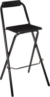 Eazy Living Klappbarer Barhocker Nina Schwarz
