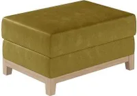JV Möbel Fußhocker Ottomane Sitzpouf Wohnzimmer