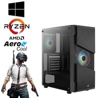 Gaming PC - AMD Ryzen 5 5600G 6 Core 4,2GHz - 16GB RAM - 1TB M.2 NVMe - Gamer -  RGB AeroCool Gehäuse