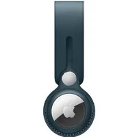 Apple AirTag Leather Loop - Baltic Blue
