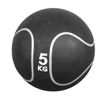 GORILLA SPORTS® Medizinball - 5kg Gewichte, Ø 23, Rutschfest, aus Gummi - Slam Ball, Gewichtsball, Trainingsball, Fitnessball