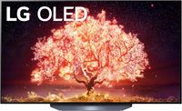 LG OLED55B19LA 139,7 cm (55 Zoll) 4K Ultra HD OLED-Fernseher, DVB-T/-T2/-C/-S2 Empfänger, HbbTV, WLAN, Smartphone-Steuerung, eingebauter Sprachassistent, CI+, DR) G, 104 kWh/1000h (SDR)