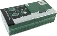 Servietten Eleganza 3-lagig 1/4 Falz 40x40cm VE=250 Stück grün