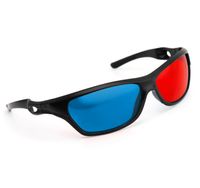 PRECORN 3D Brille rot/cyan (3D-Anaglyphenbrille) hochwertige 3D Brille für 3D PC-Spiele, 3D Bildern, 3D Filme, 3D (z.b. Sky 3D), 3D Projektion, 3D Video
