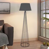 Opviq, AYD- AYDAXL, Anthrazit, Stehlampen, 21 x 38 cm, 100% Metall