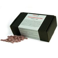 Premium Belgische Kuvertüre für Schokoladenbrunnen | Ruby, 600g | Schokolade für Schokobrunnen | Schokofondue Schokolade | Ganache, Backschokolade | CHOCO SECRETS