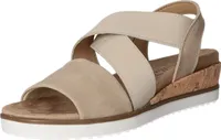 Scarbella Damen-Sandalette Beige, Farbe:beige/schlamm, EU Größe:36