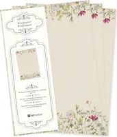 Wildblumen Briefpapier 1000 Blatt Papier DIN A4 beidseitig floral Natur nachhaltig für Frauen Schreibpapier Erwachsene