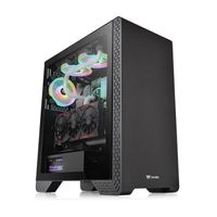 Thermaltake S300 TG - Midi Tower - PC - SPCC - Schwarz - ATX - micro ATX - Mini-ITX - Gaming