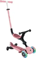 Globber - Go Up Active Lights 360 pastel pink