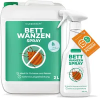 Anti Bettwanzen Spray - Bettwanzenspray – 2 L Kanister + 500 ml Sprayflasche