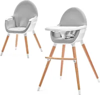 KINDERKRAFT 9476927 -  Hochstuhl Fini, grau -