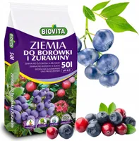 BIOVITA Gartenerde für Blaubeeren und Cranberries  50L, sauer, pH 4-5