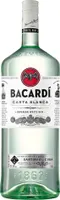 Bacardi Carta Blanca Superior White Rum Großflasche | 37,5 % vol | 1,5 l