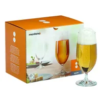 Montana 042389, Poháre na pivo, 360 ml, Priehľadná, Pure, CE