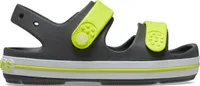 Crocs - Crocband Cruiser Sandal Toddler - Grey and Yellow Sandals