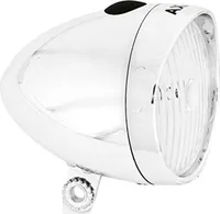 Axa AXA Classic Battery - 4 Lux - Fahrradscheinwerfer - LED-Scheinwerfer - Batterie-Fahrradlicht - Silber