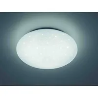 Lukida Starlight LED biała ściemnialna lampa sufitowa z pilotem