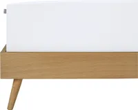 Schiesser Edeljersey Spannbettlaken Jessi | 100% gekämmte Baumwolle aus nachhaltiger Produktion | für Matratzen 180x200cm bis 190x200cm | Matratzenhöhe bis 22cm | Weiß