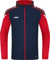 JAKO Kapuzenjacke Performance 164 Marine/Rot