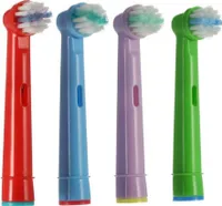 BMK Kinderzahnbürsten für ORAL-B, 4 Stück - kompatibel mits Oral-B EB10 Kids