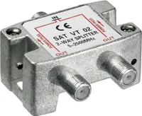 Sat-Verteiler 2-fach5-2450 MHz - digital-taugl