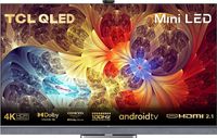 TCL 65C825 Mini-LED Fernseher 65 Zoll (164cm) QLED Smart TV (4K UHD, Android 11, Unterstützt 120hz Gaming, Dolby Vision IQ & Atmos, ONKYO Audio System, Google assistant & Alexa)