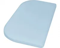 spannbetttuch Baumwolle für Seitenbett 81 x 42 cm hellblau