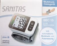 Sanitas SBC 15 Monitor krvného tlaku Prístroj na meranie krvného tlaku Meranie pulzu NOVINKA