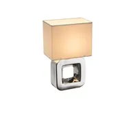 Globo Kilauea E14 stolní lampa chromovaná, keramika 32cm 21602