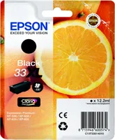 Epson Orangen T33XL Claria Premium-Patrone Schwarz
