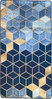 LUXE-Innenteppich 80 x 150 cm – Blau