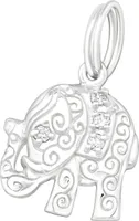 Charm Elefant 925 Silber Damen