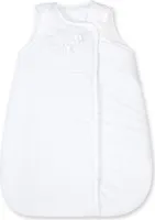 Schlafsack Babyschlafsack von Sleeping Bear in weiß 70cm 100% Baumwolle