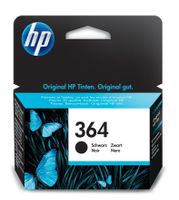 HP 364, Original, Tinte auf Pigmentbasis, Schwarz, HP, HP DeskJet 3522, 3524 / HP Photosmart 5510, 5514, 5515, 5520, 5522, 5524, 6510, 6520, 7510, 7520,..., 1 Stück(e)